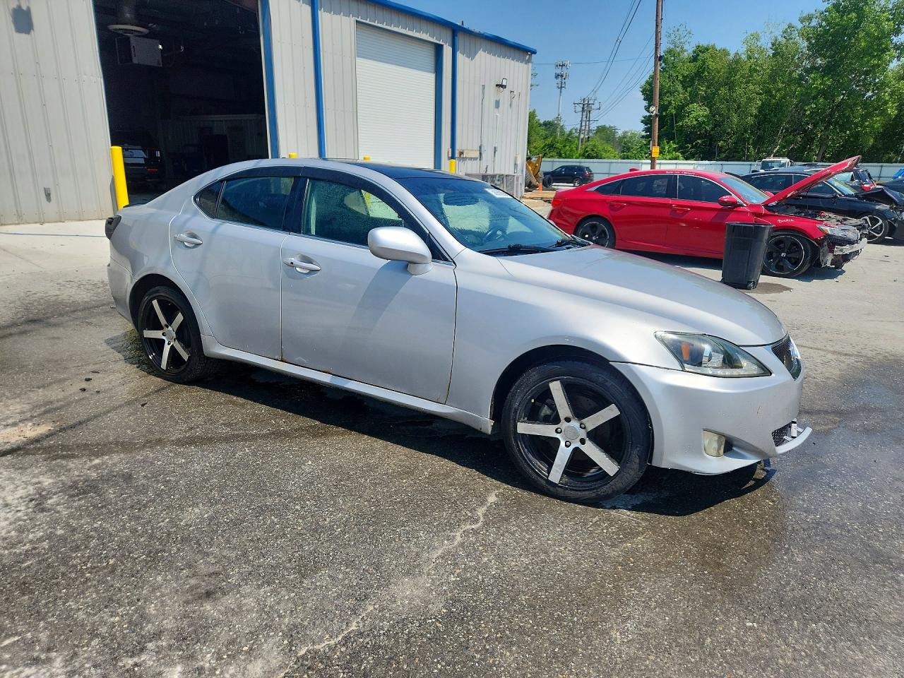2008 Lexus Is 250 Gray vin: JTHCK262585022956