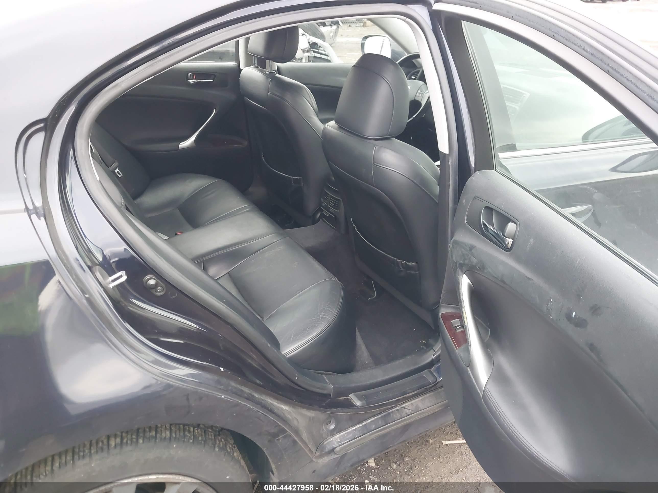 2008 Lexus Is 250   Navy vin: JTHCK262585024349