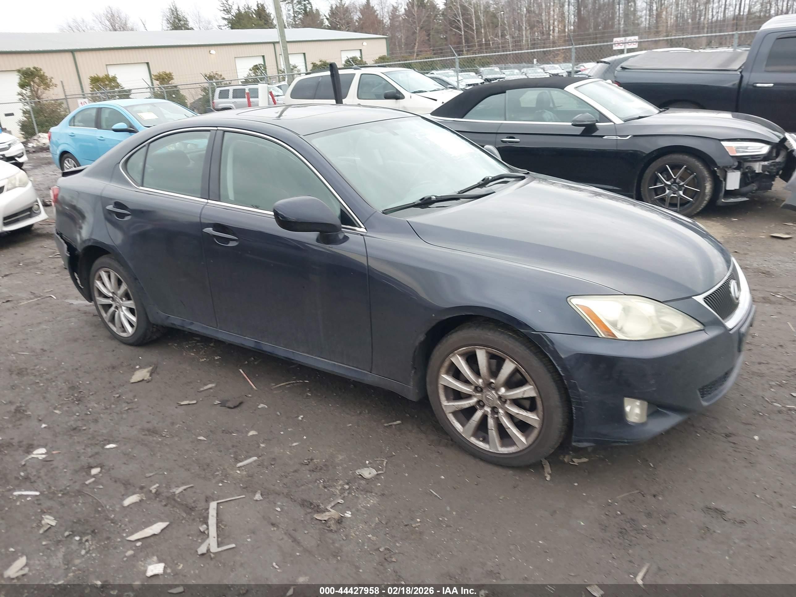 2008 Lexus Is 250   Navy vin: JTHCK262585024349