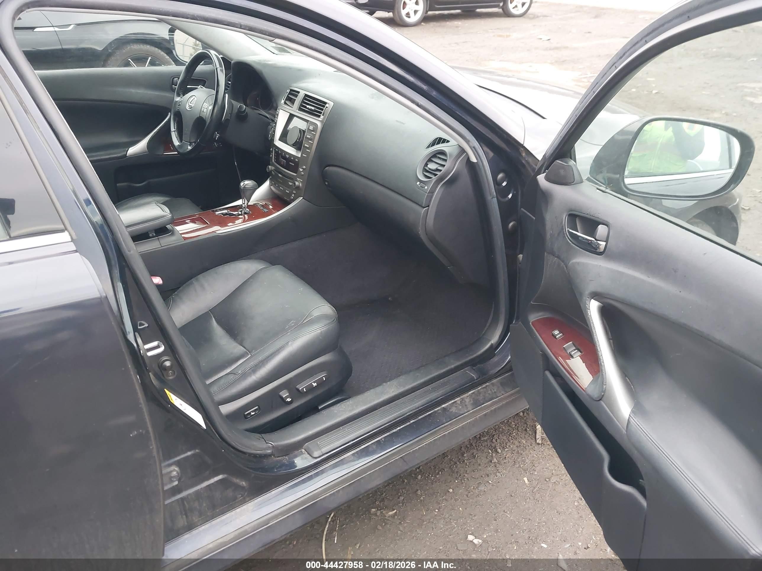 2008 Lexus Is 250   Navy vin: JTHCK262585024349
