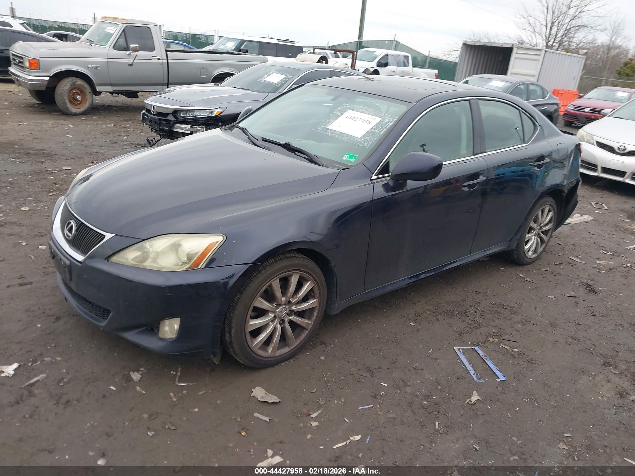 2008 Lexus Is 250   Navy vin: JTHCK262585024349