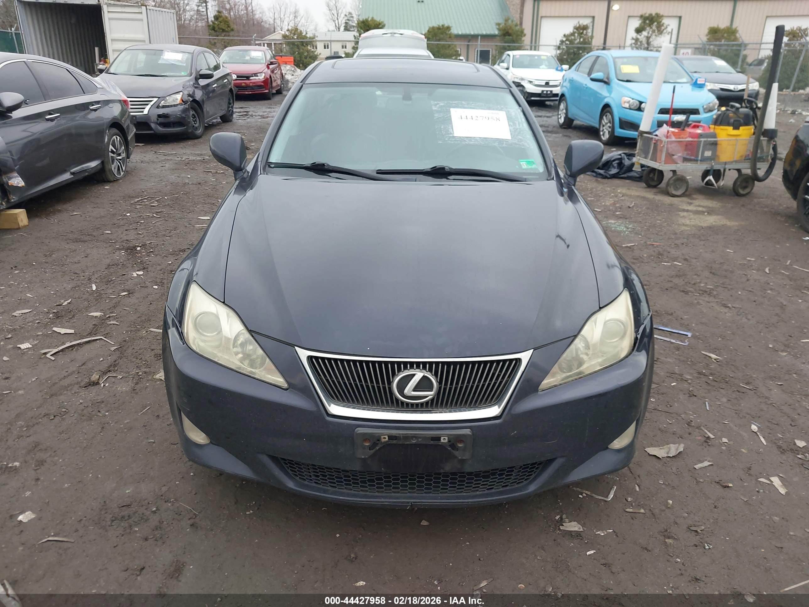 2008 Lexus Is 250   Navy vin: JTHCK262585024349
