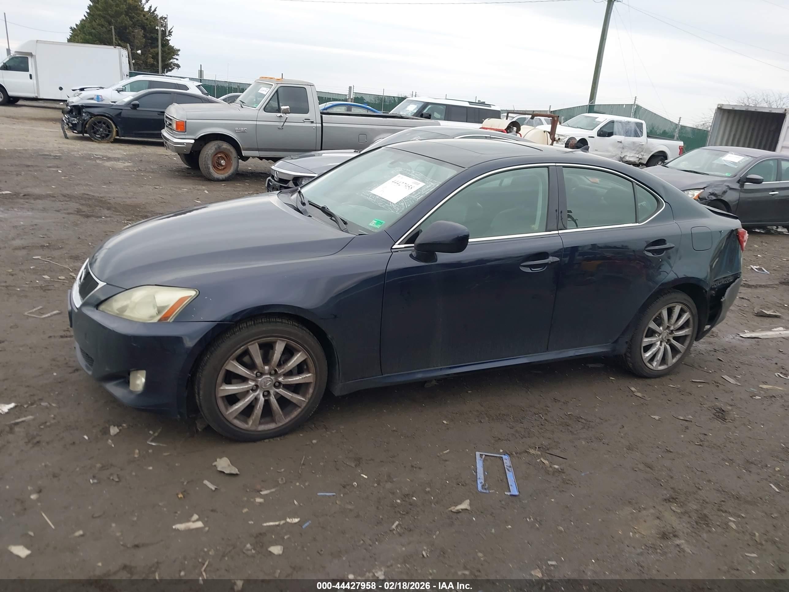 2008 Lexus Is 250   Navy vin: JTHCK262585024349