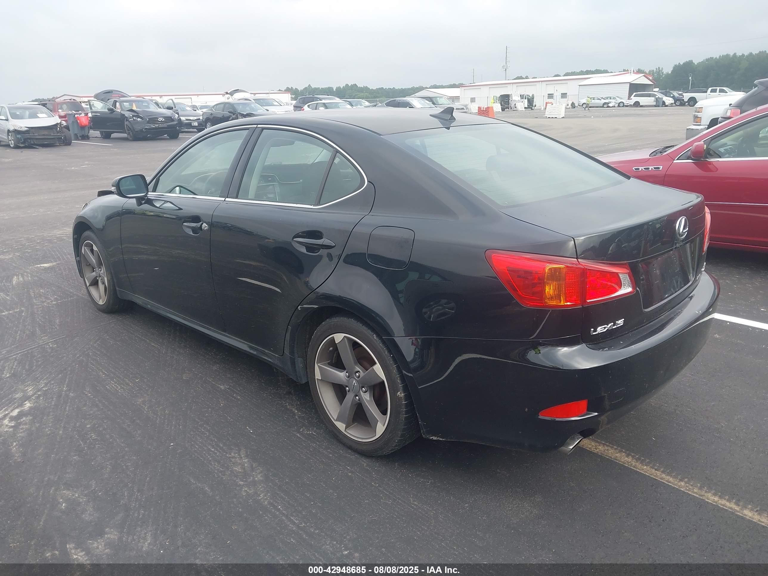 2009 Lexus Is 250   Black vin: JTHCK262592028842