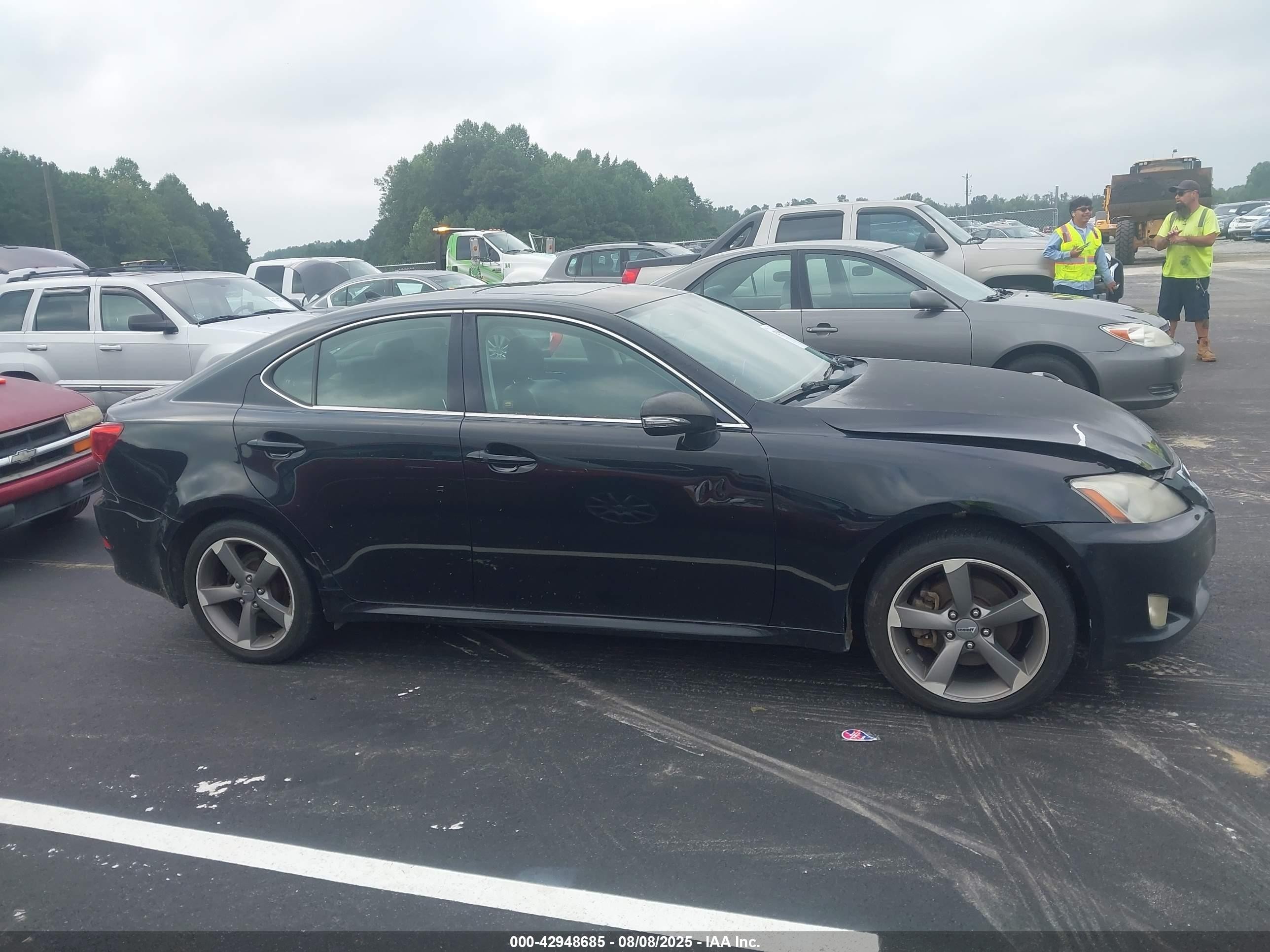 2009 Lexus Is 250   Black vin: JTHCK262592028842