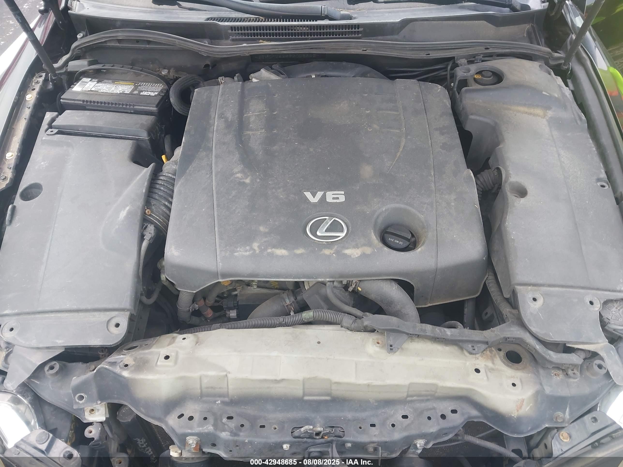 2009 Lexus Is 250   Black vin: JTHCK262592028842