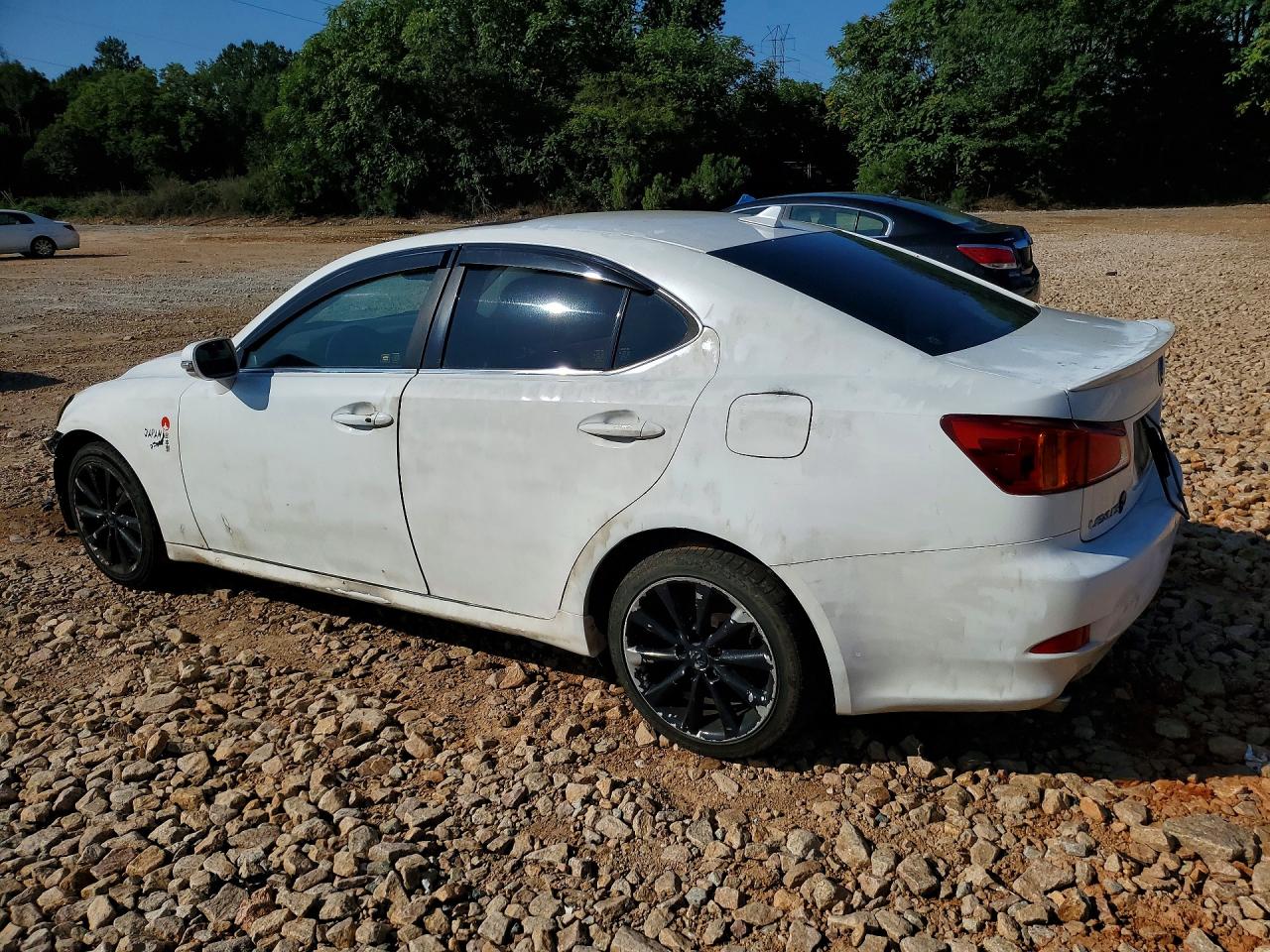 2009 Lexus Is 250 White vin: JTHCK262592030283