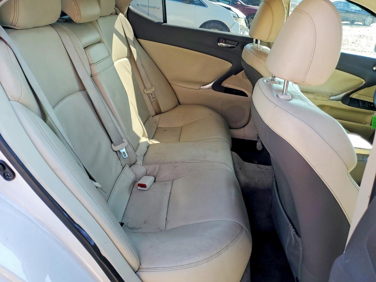 2009 Lexus Is 250 White vin: JTHCK262592030283