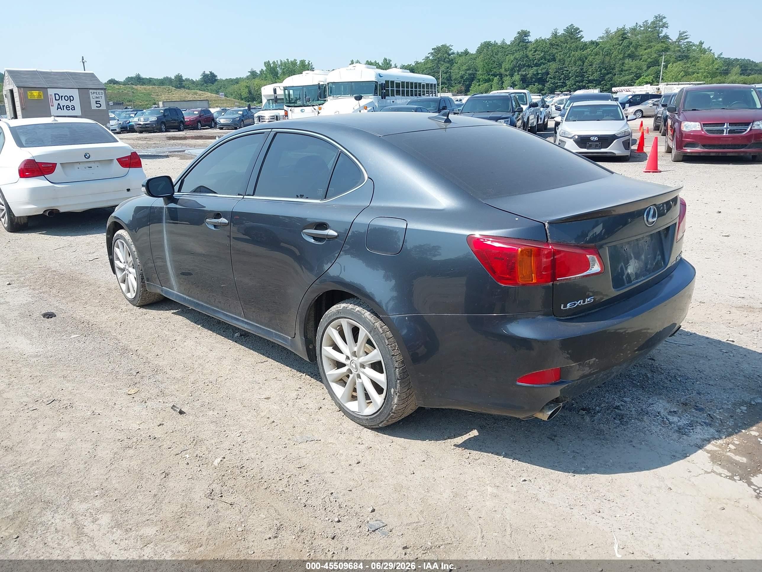 2009 Lexus Is 250   Gray vin: JTHCK262595032808