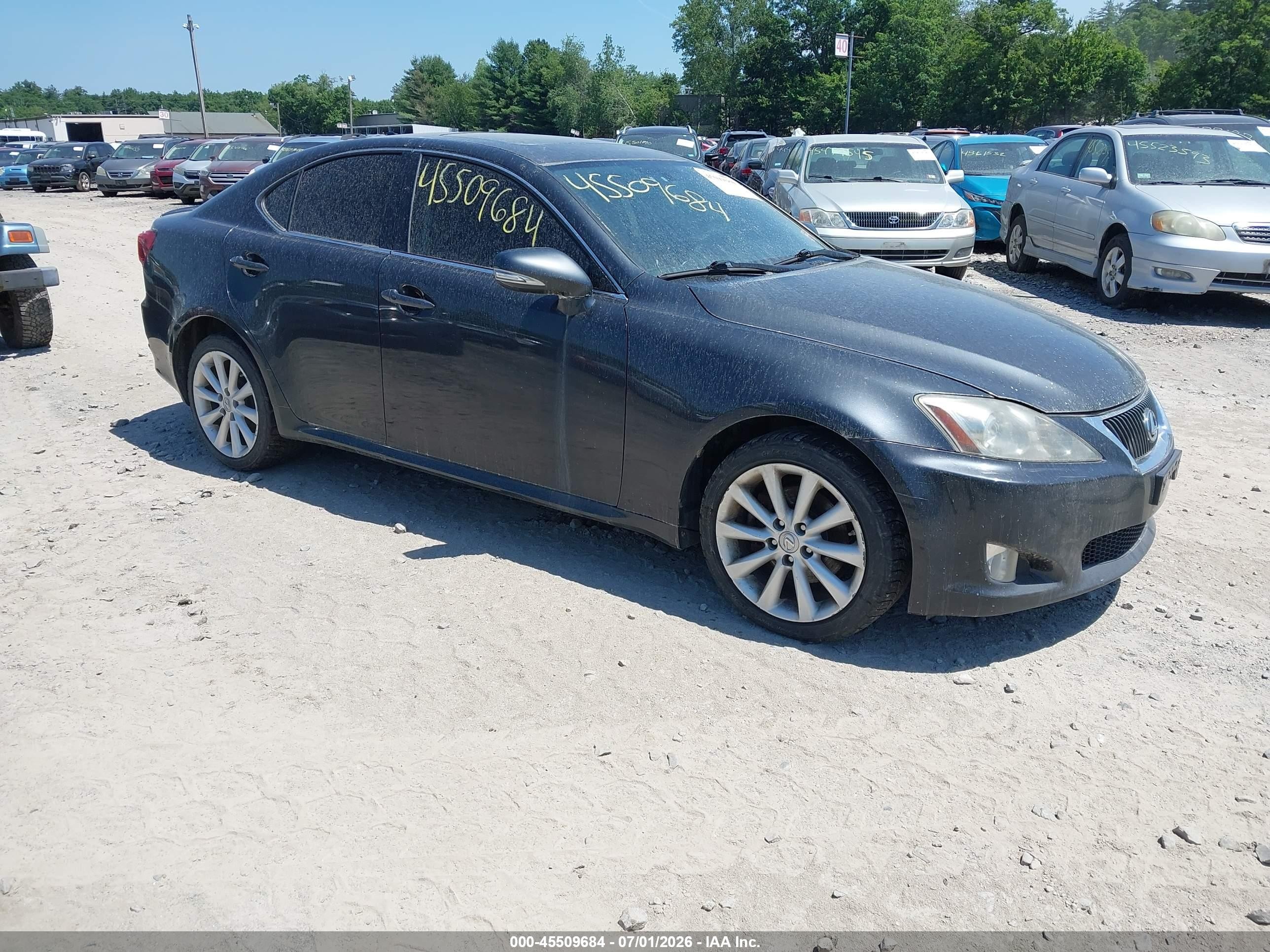 2009 Lexus Is 250   Gray vin: JTHCK262595032808