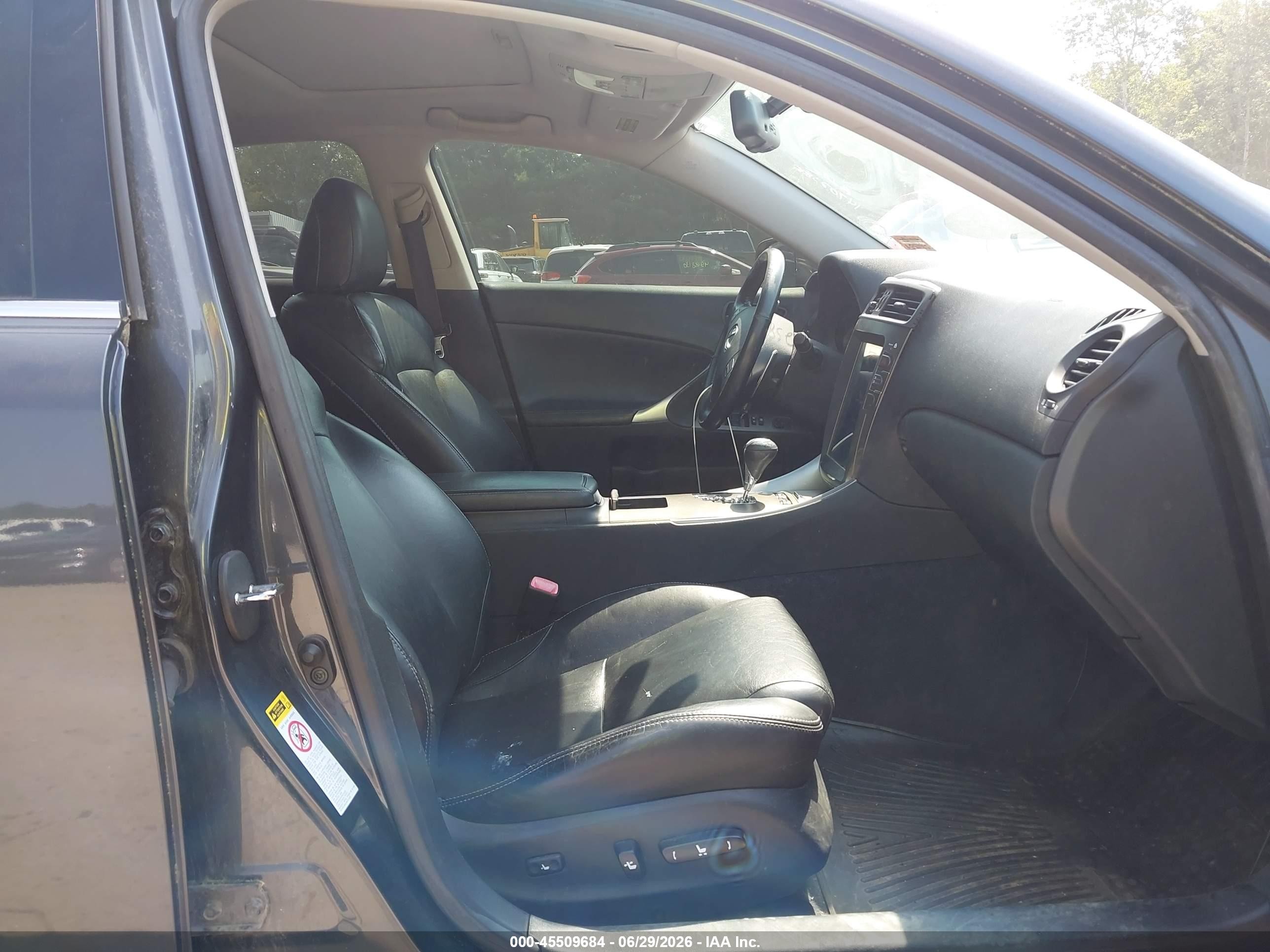 2009 Lexus Is 250   Gray vin: JTHCK262595032808