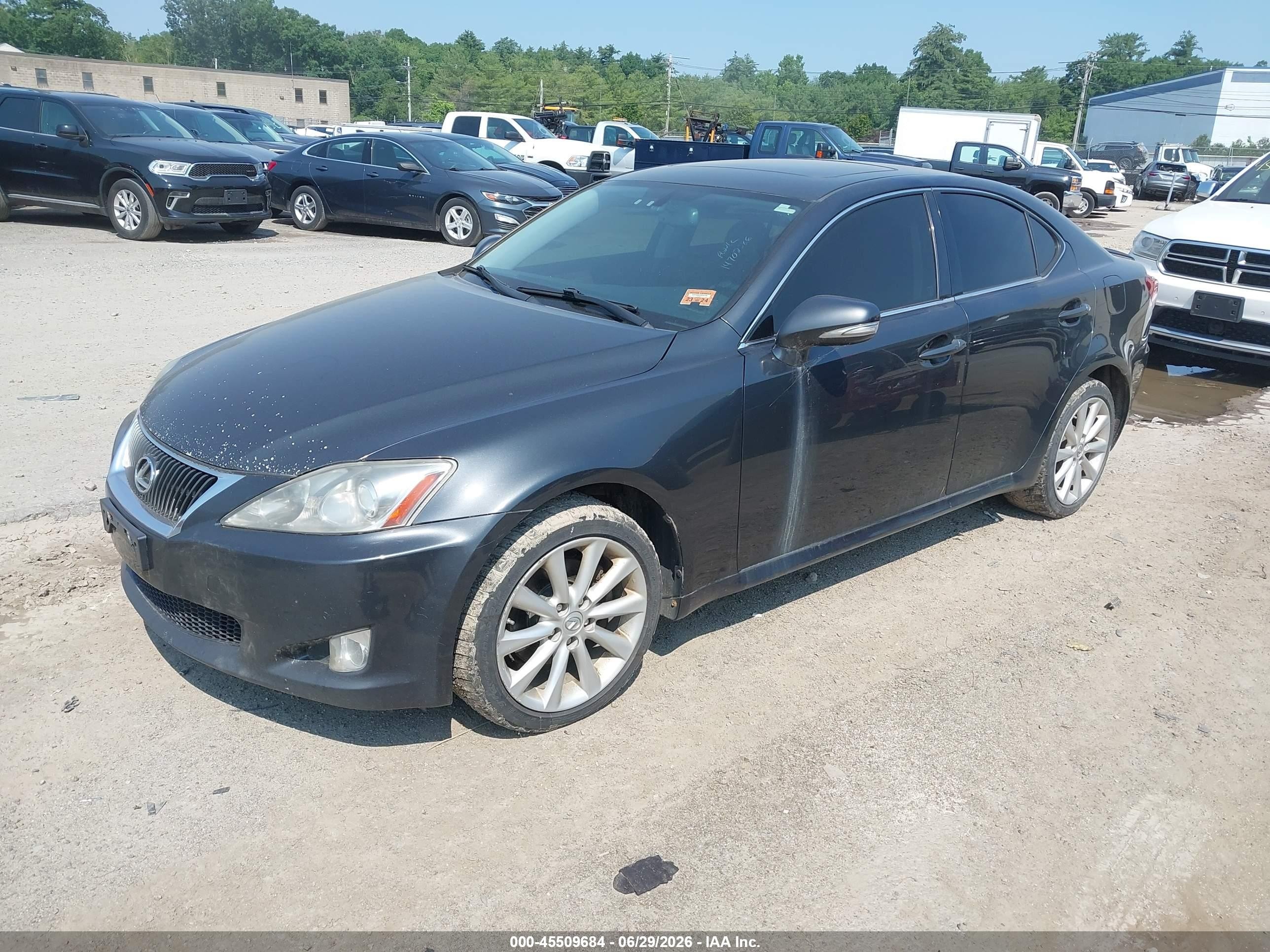 2009 Lexus Is 250   Gray vin: JTHCK262595032808