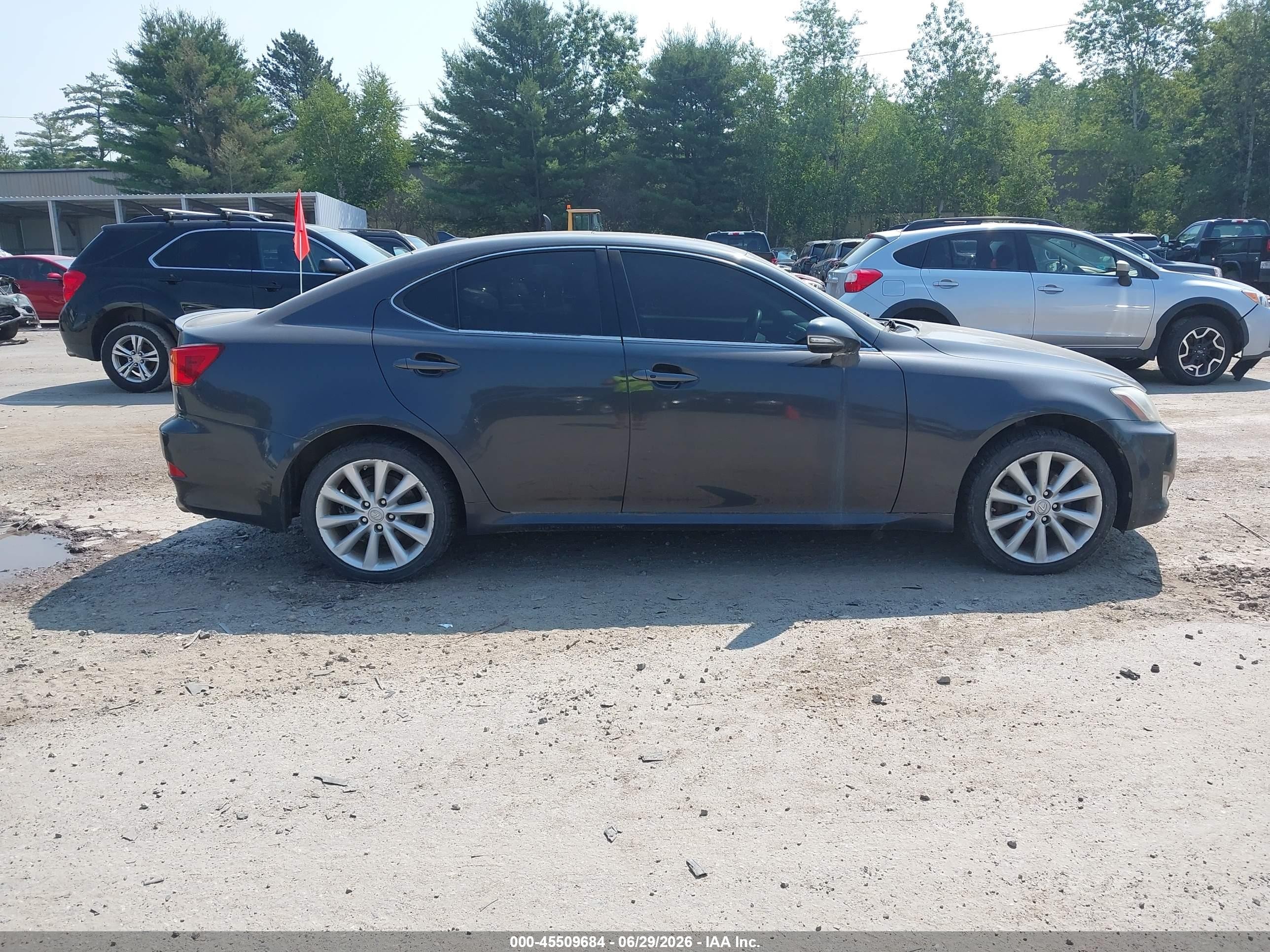 2009 Lexus Is 250   Gray vin: JTHCK262595032808