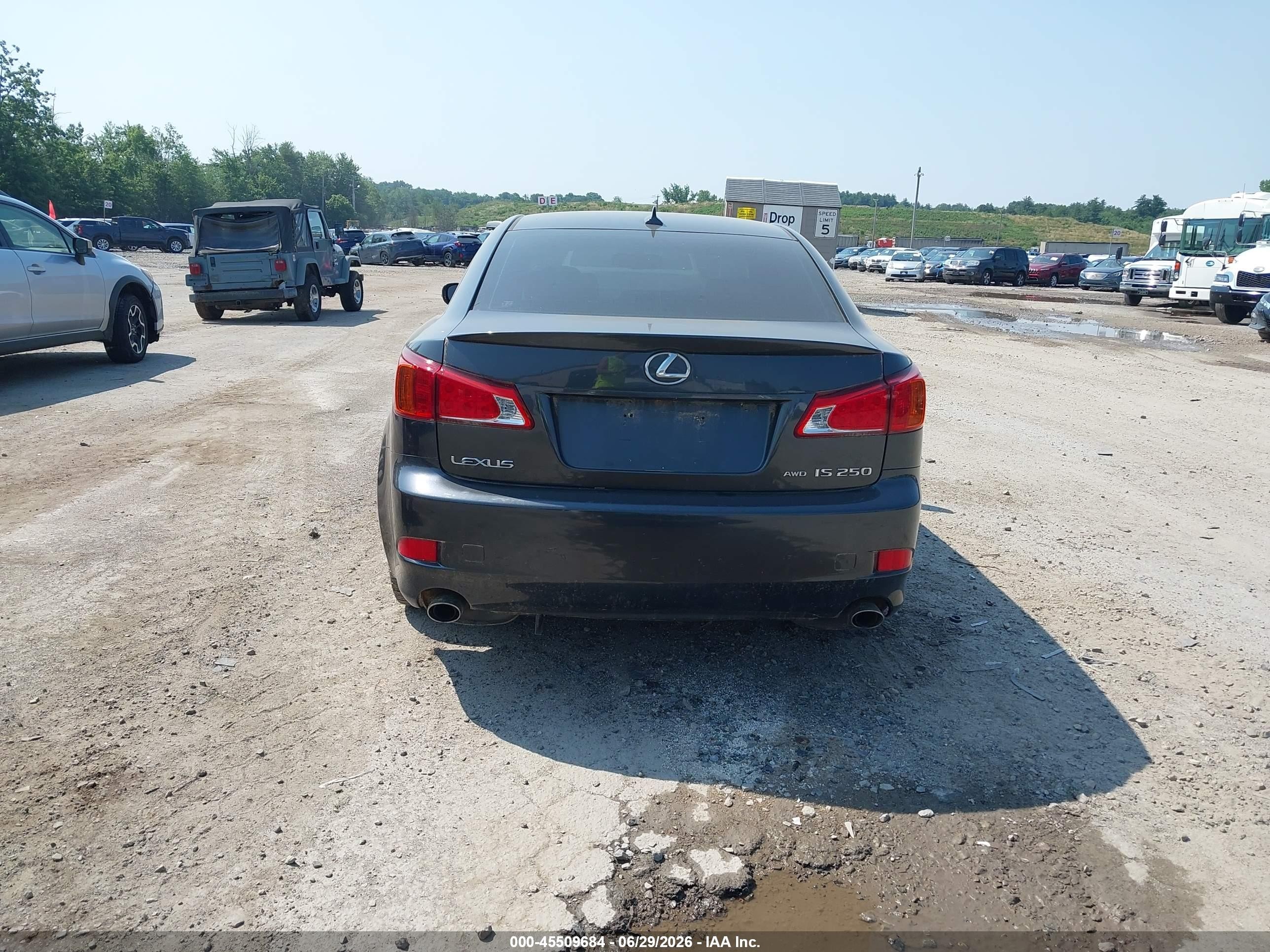 2009 Lexus Is 250   Gray vin: JTHCK262595032808