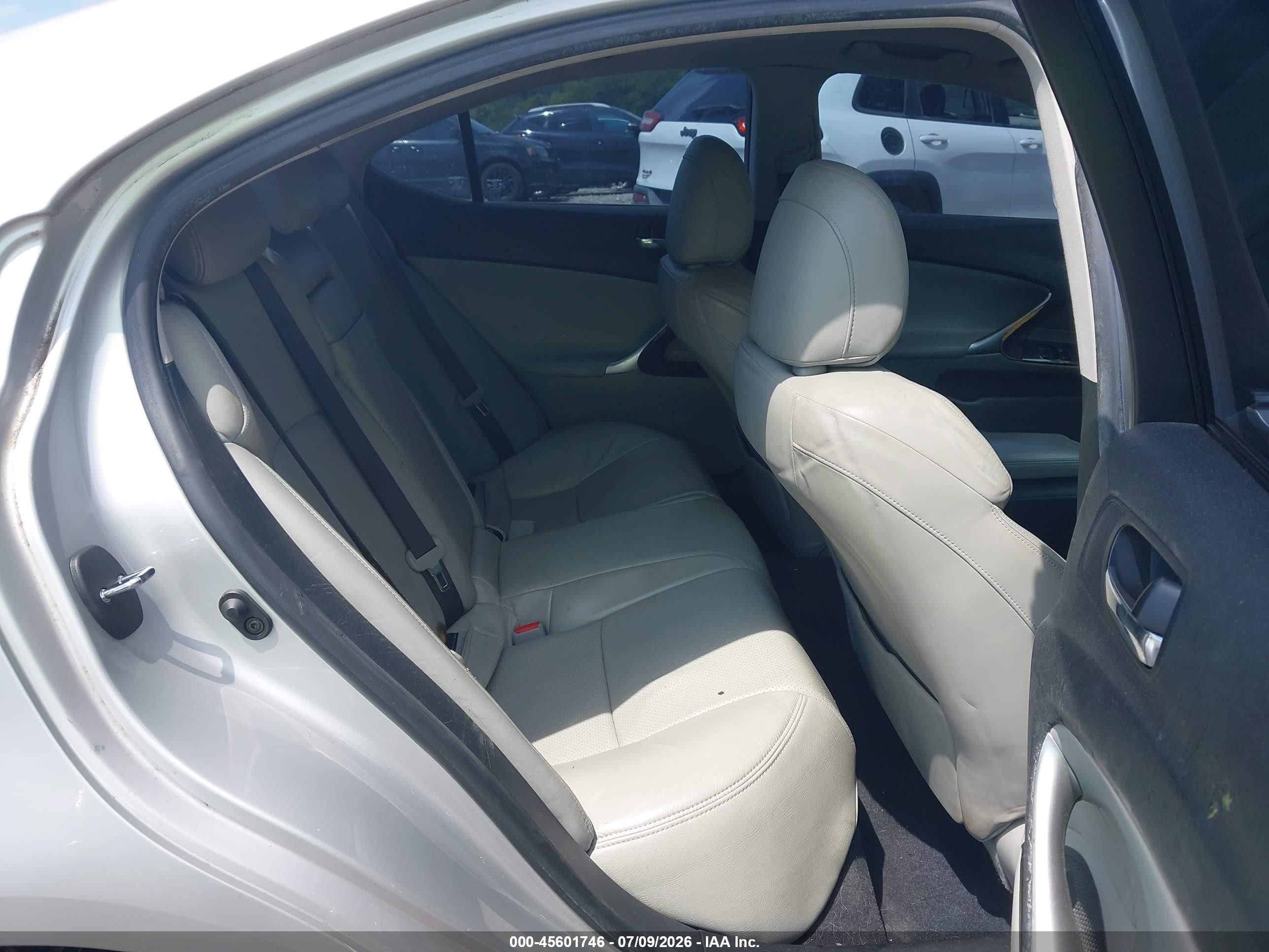 2006 Lexus Is 250   Silver vin: JTHCK262665002793
