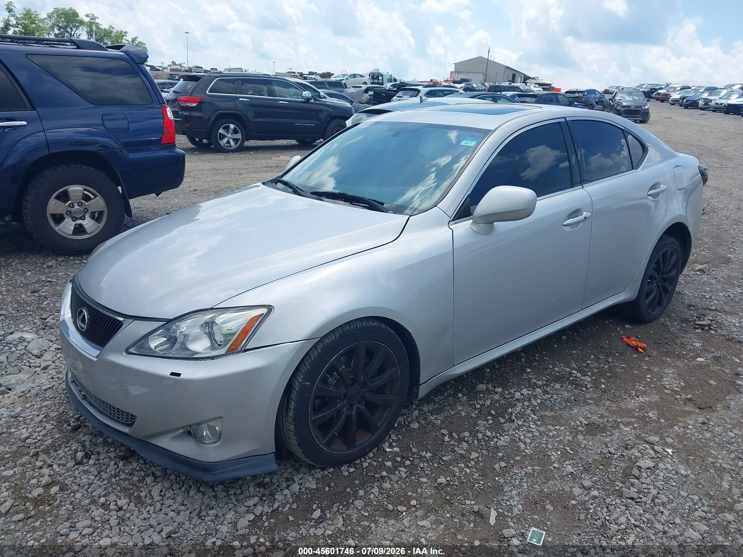 2006 Lexus Is 250   Silver vin: JTHCK262665002793