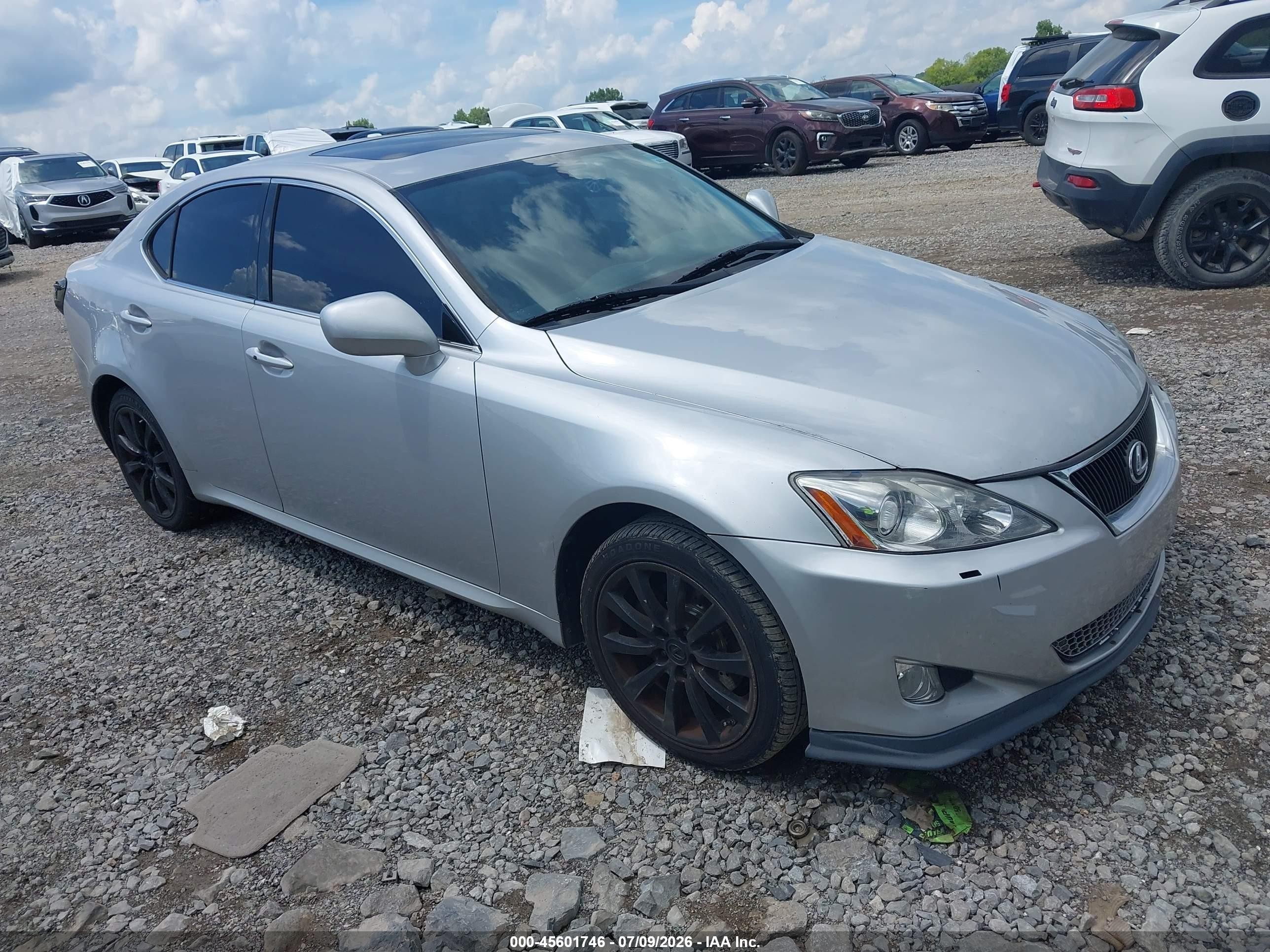 2006 Lexus Is 250   Silver vin: JTHCK262665002793