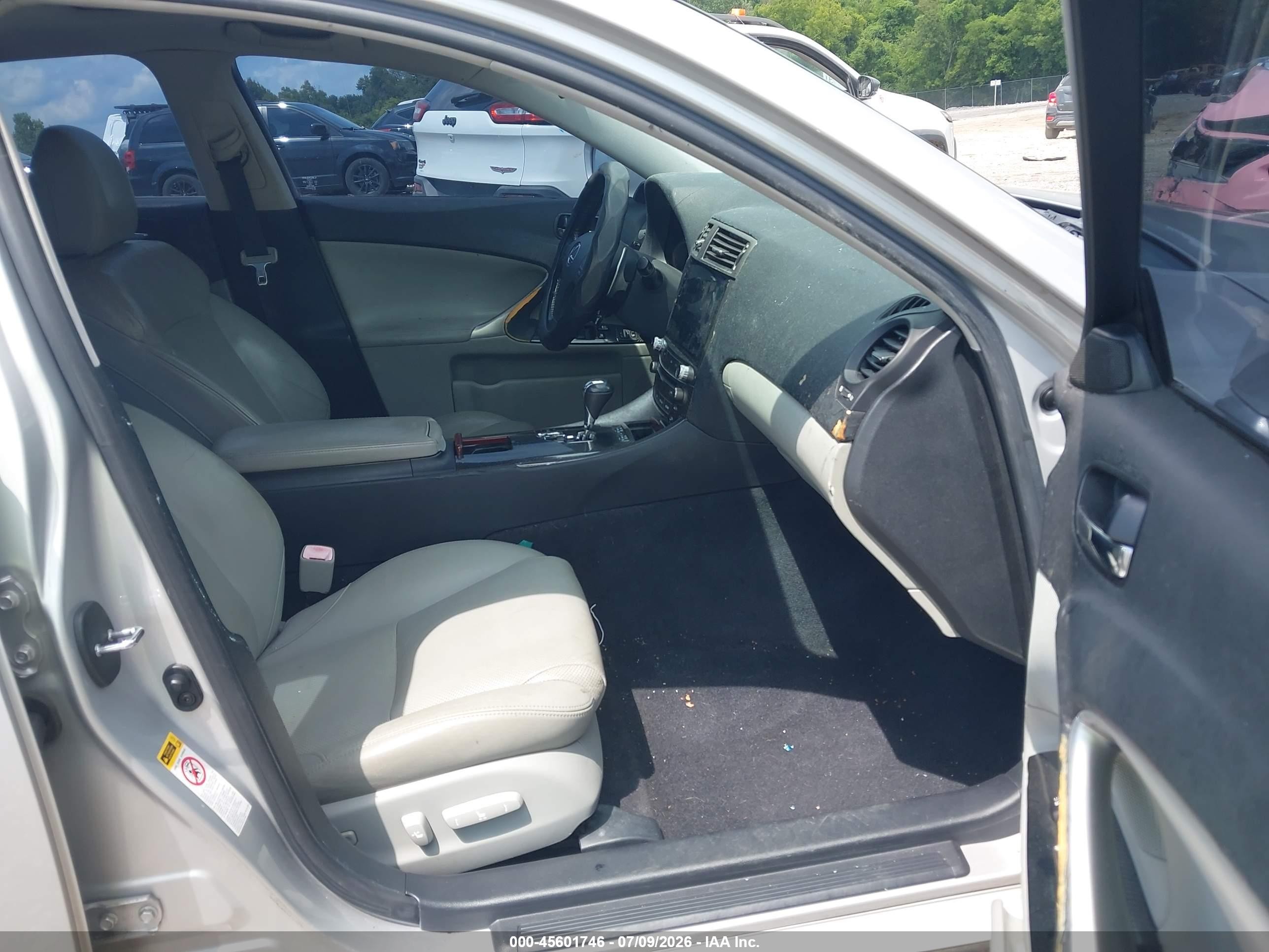 2006 Lexus Is 250   Silver vin: JTHCK262665002793