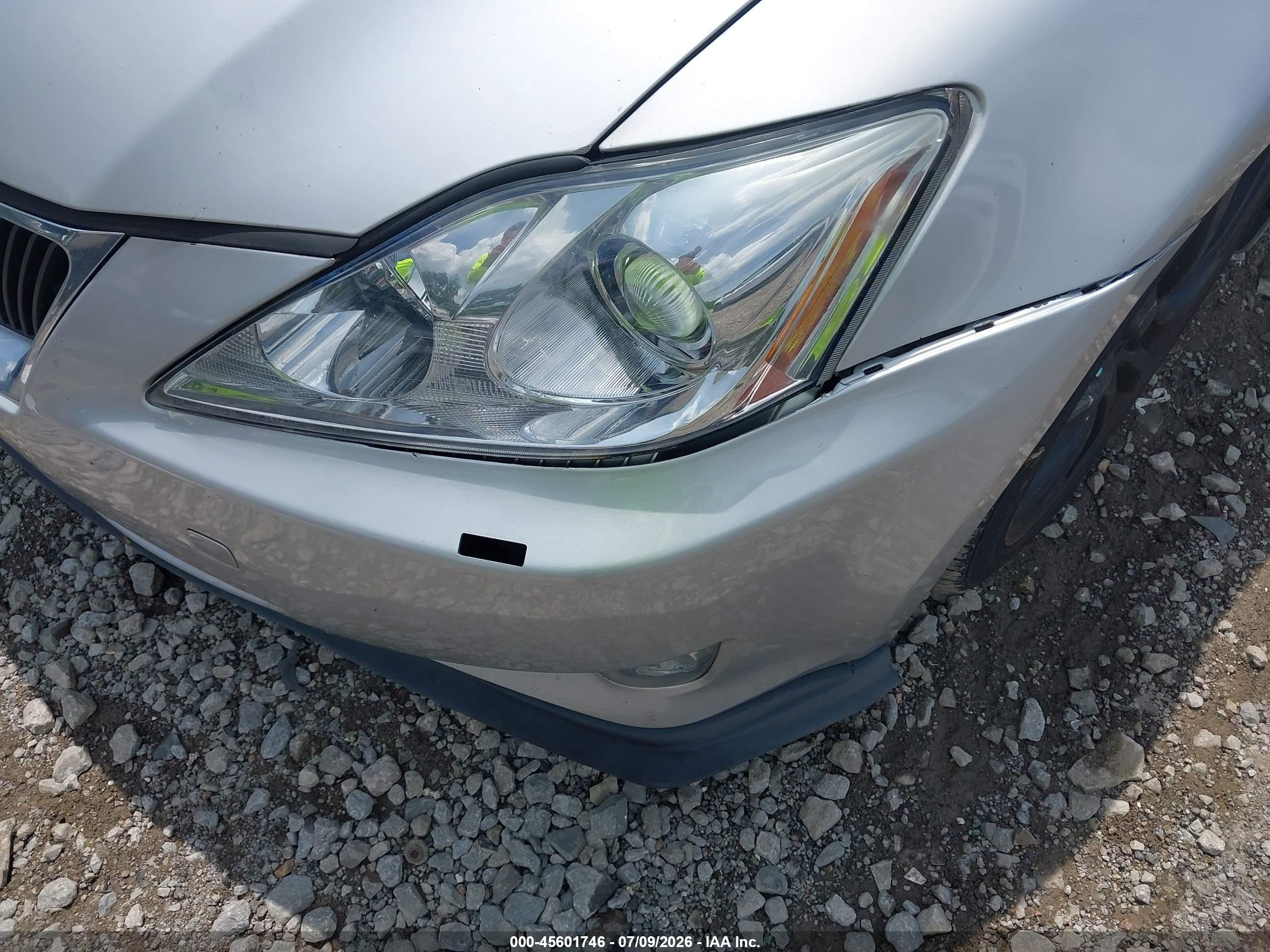 2006 Lexus Is 250   Silver vin: JTHCK262665002793
