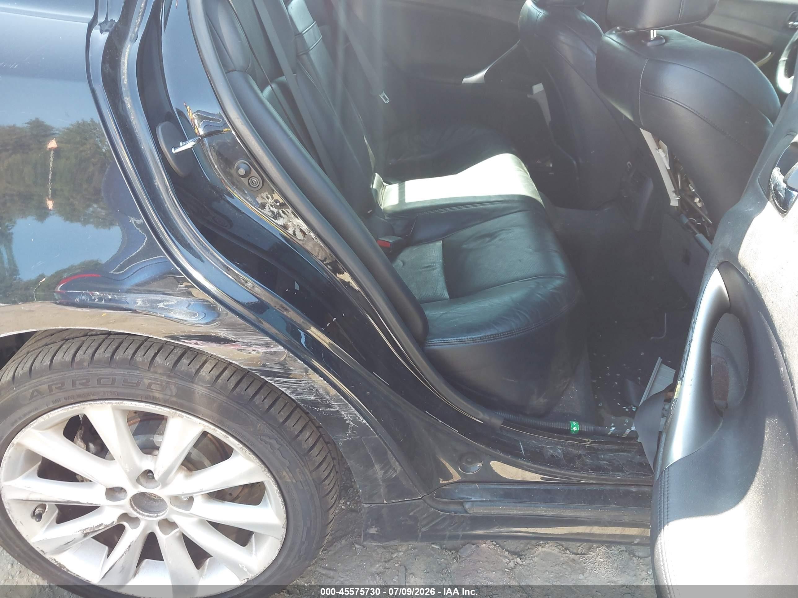 2007 Lexus Is 250   Black vin: JTHCK262672010122