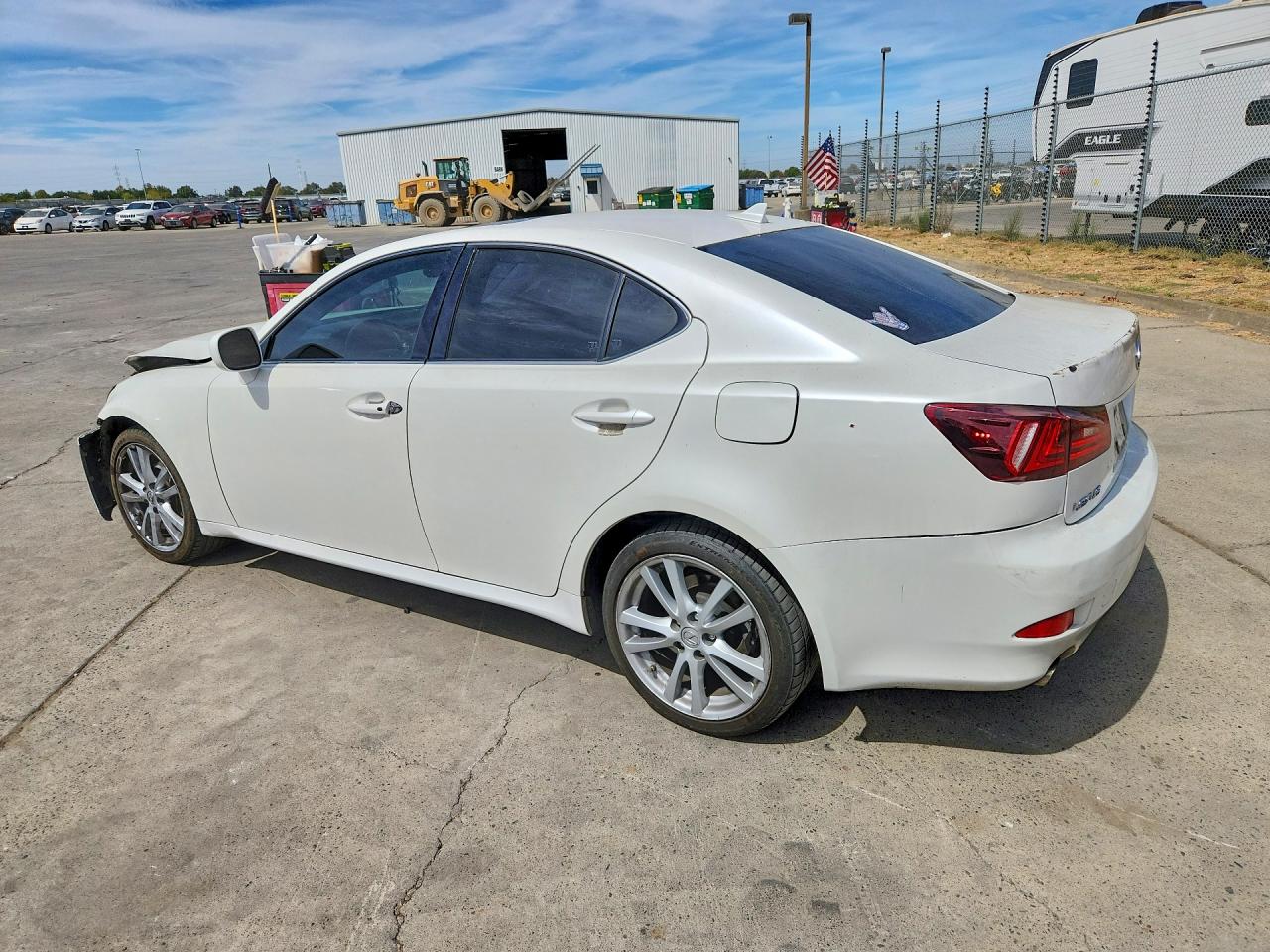 2007 Lexus Is 250 White vin: JTHCK262672016857