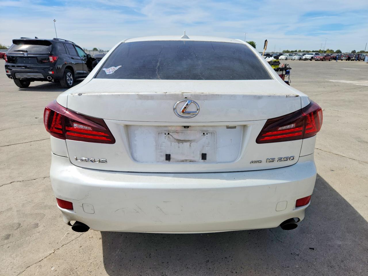 2007 Lexus Is 250 White vin: JTHCK262672016857