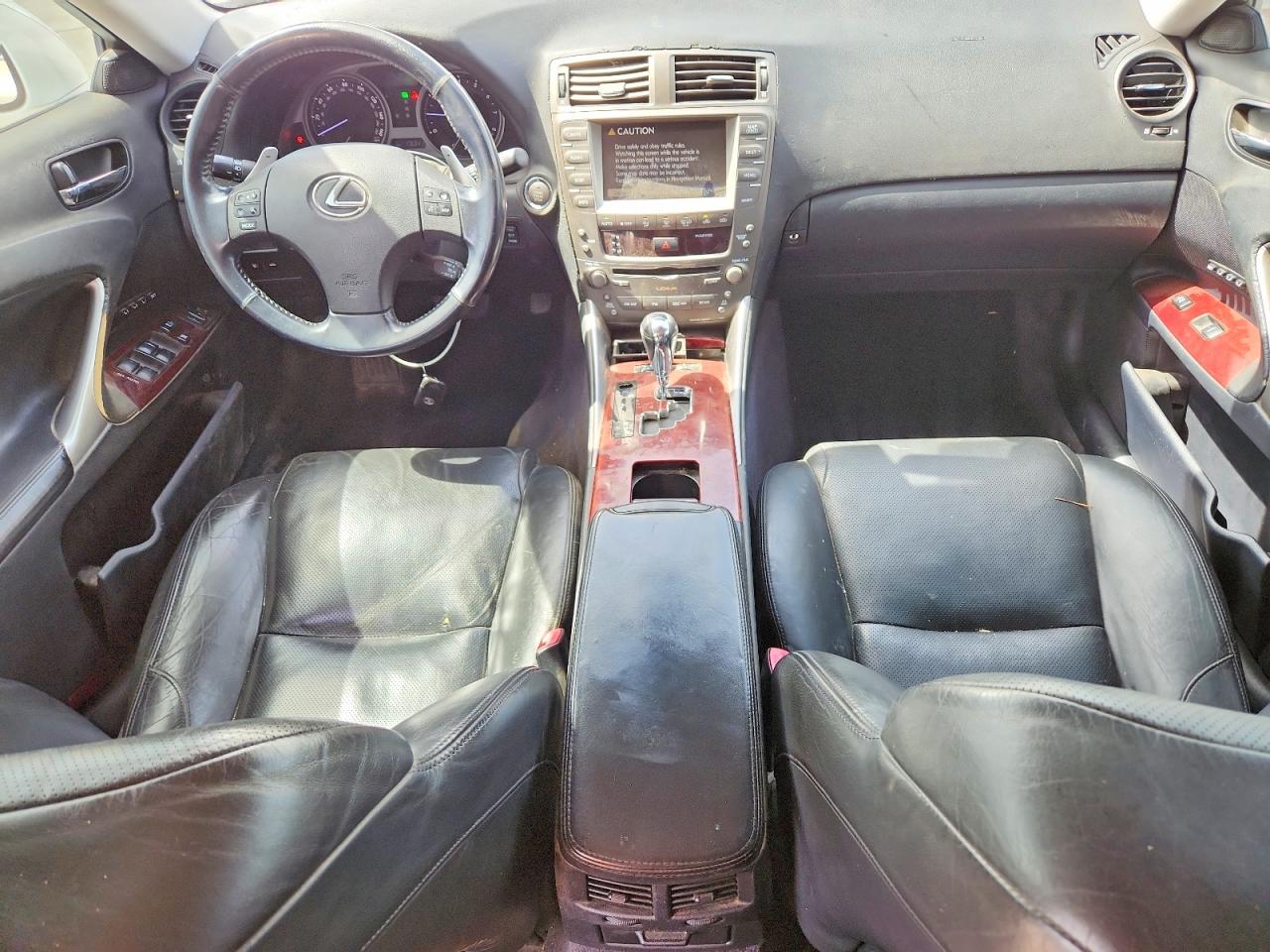 2007 Lexus Is 250 White vin: JTHCK262672016857