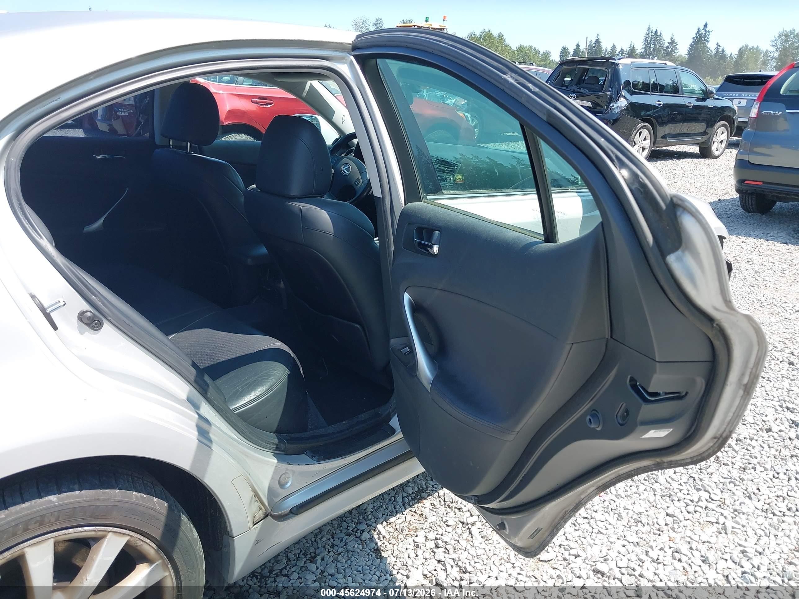 2007 Lexus Is 250   Silver vin: JTHCK262672019788