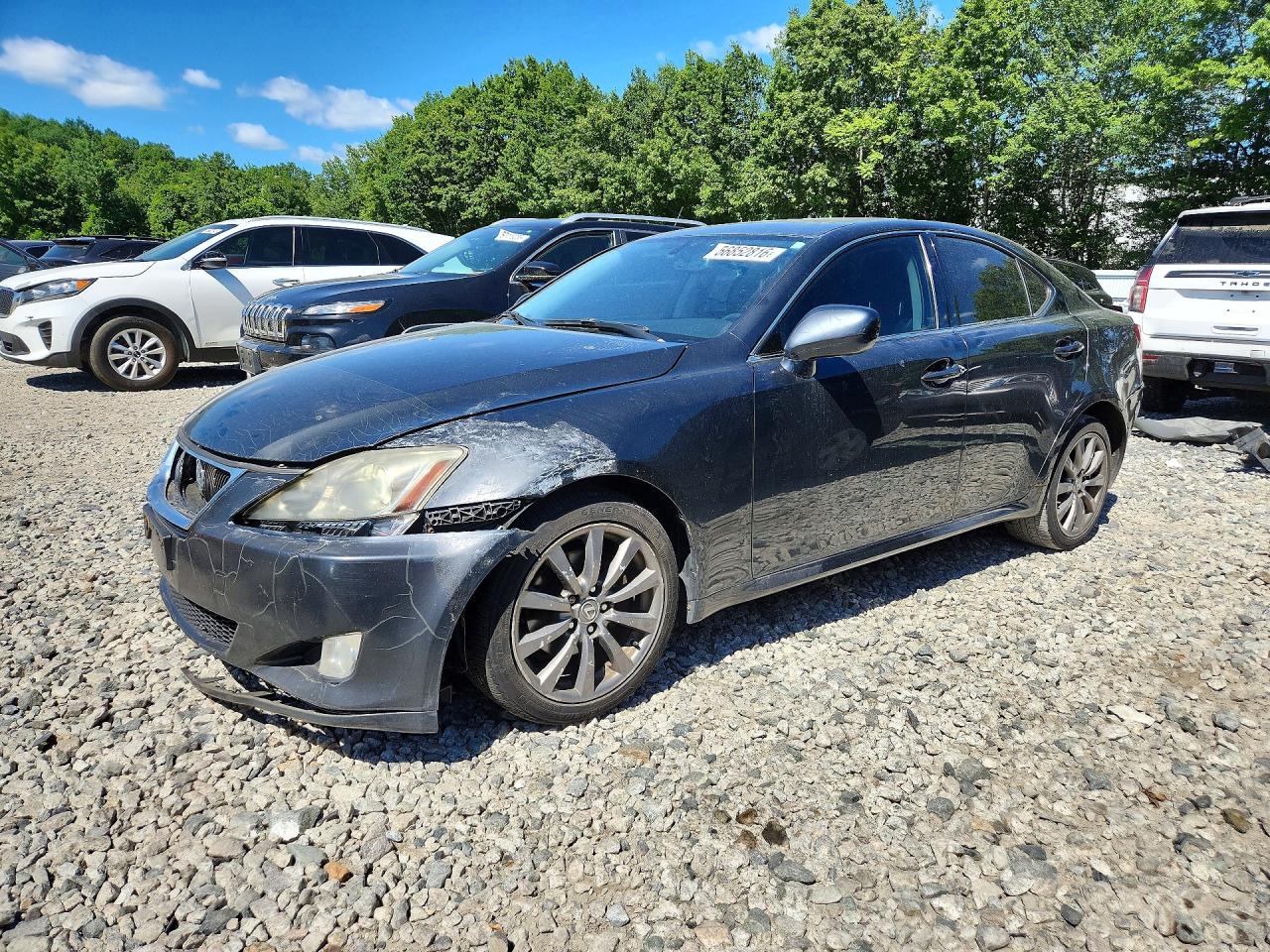 2007 Lexus Is 250 Black vin: JTHCK262675008790