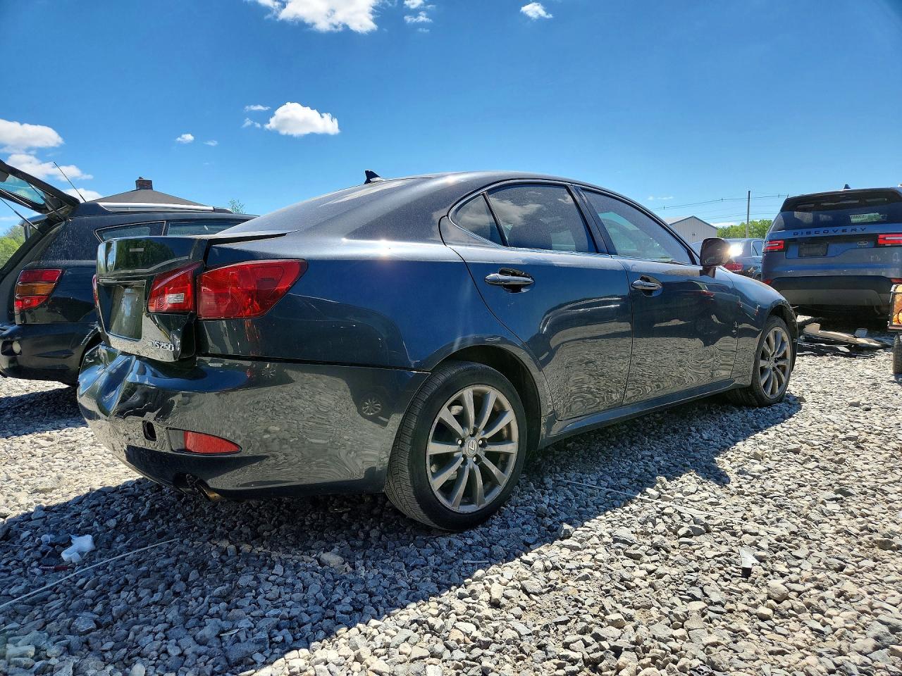 2007 Lexus Is 250 Black vin: JTHCK262675008790