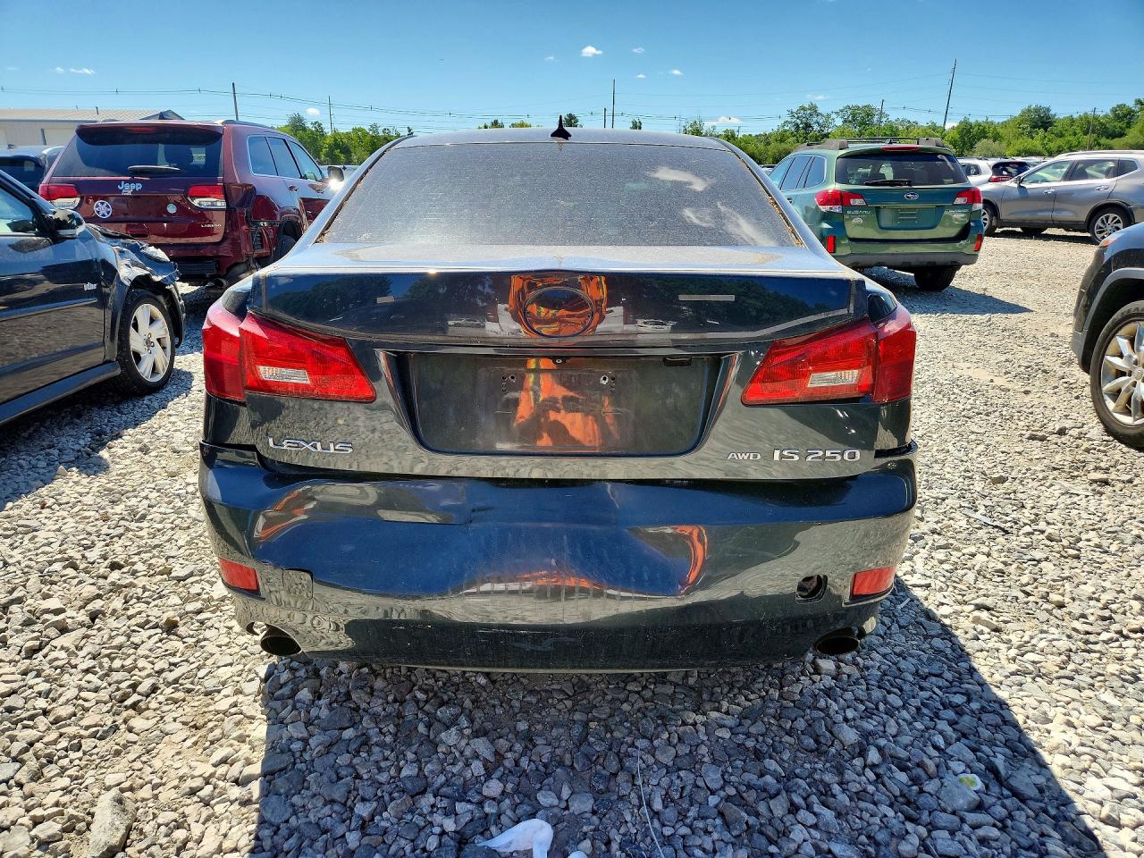 2007 Lexus Is 250 Black vin: JTHCK262675008790