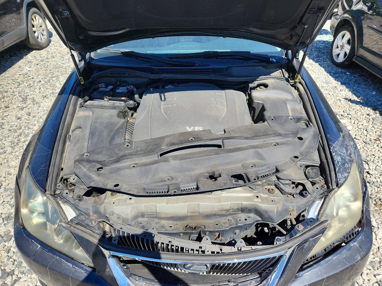 2007 Lexus Is 250 Black vin: JTHCK262675008790