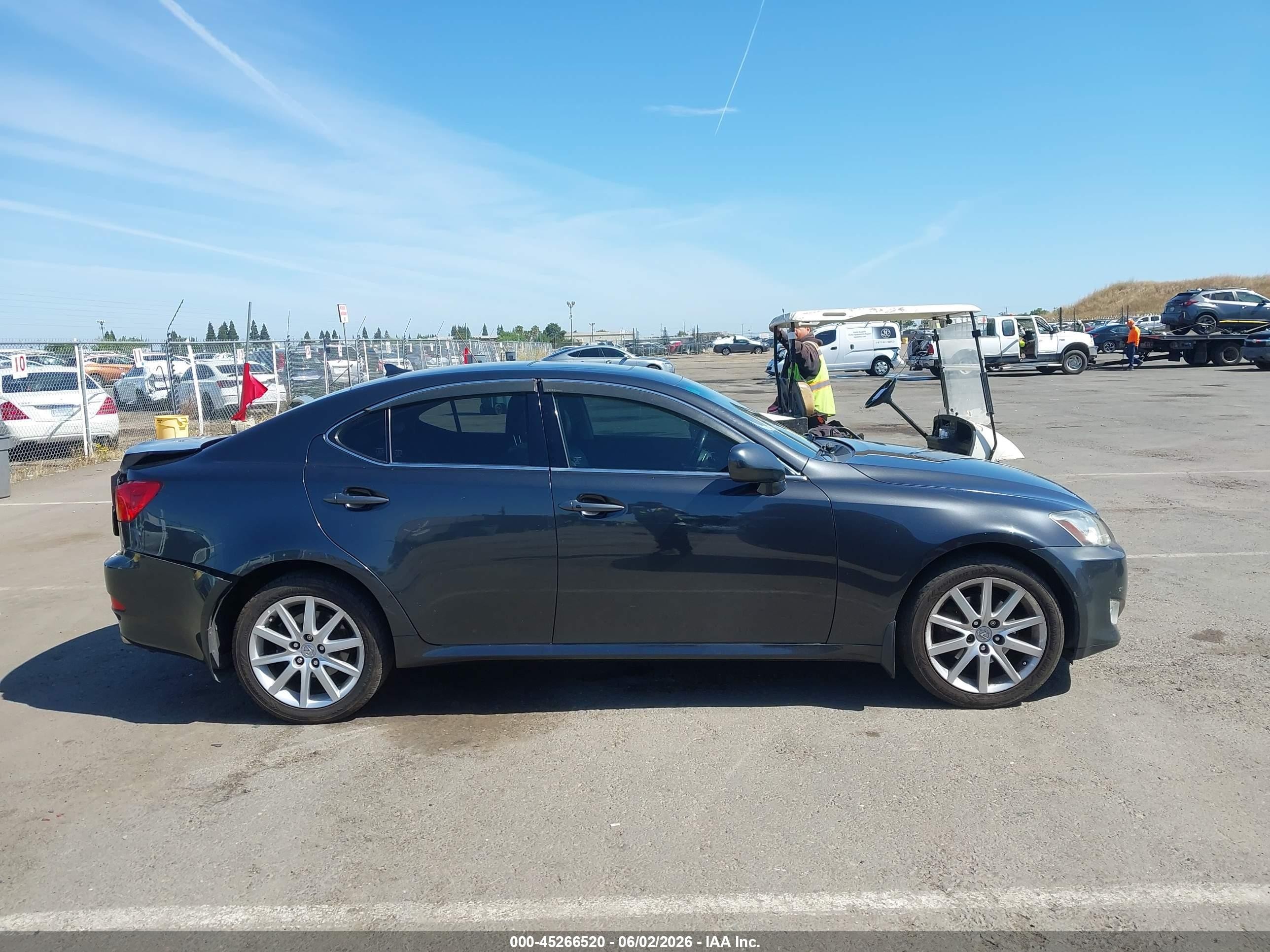 2008 Lexus Is 250 Black vin: JTHCK262682023163