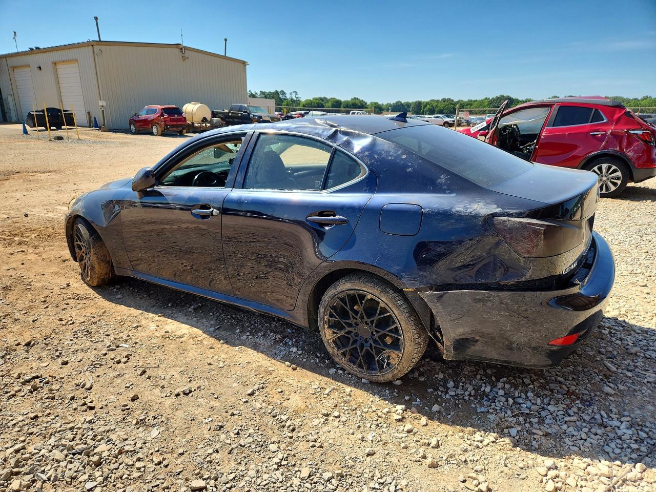 2008 Lexus Is 250 Blue vin: JTHCK262682024104
