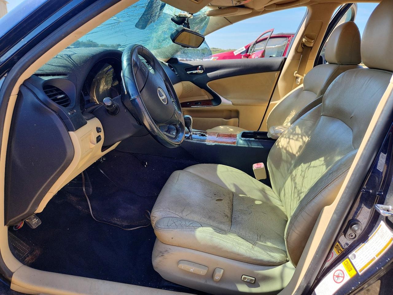 2008 Lexus Is 250 Blue vin: JTHCK262682024104