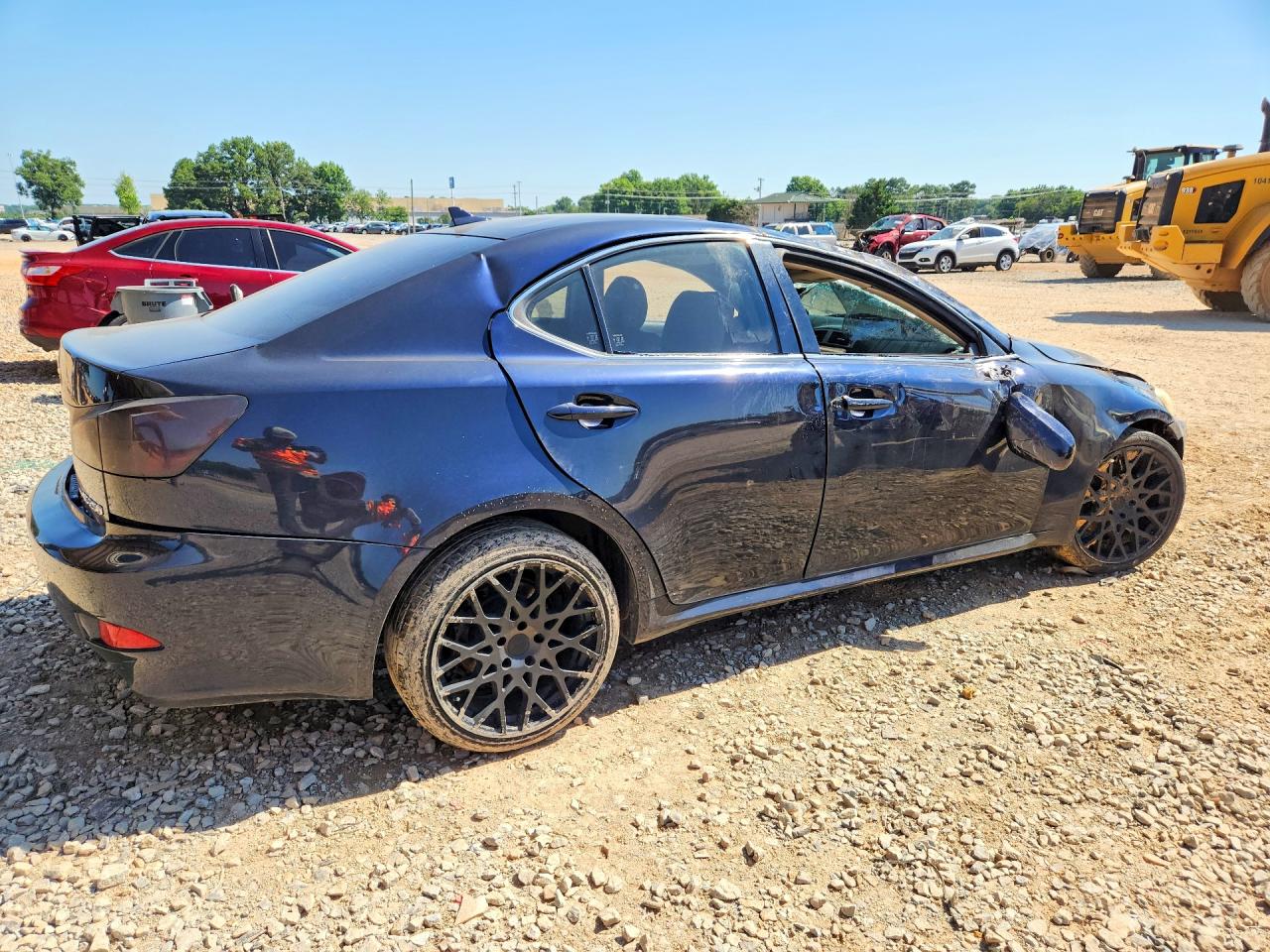 2008 Lexus Is 250 Blue vin: JTHCK262682024104