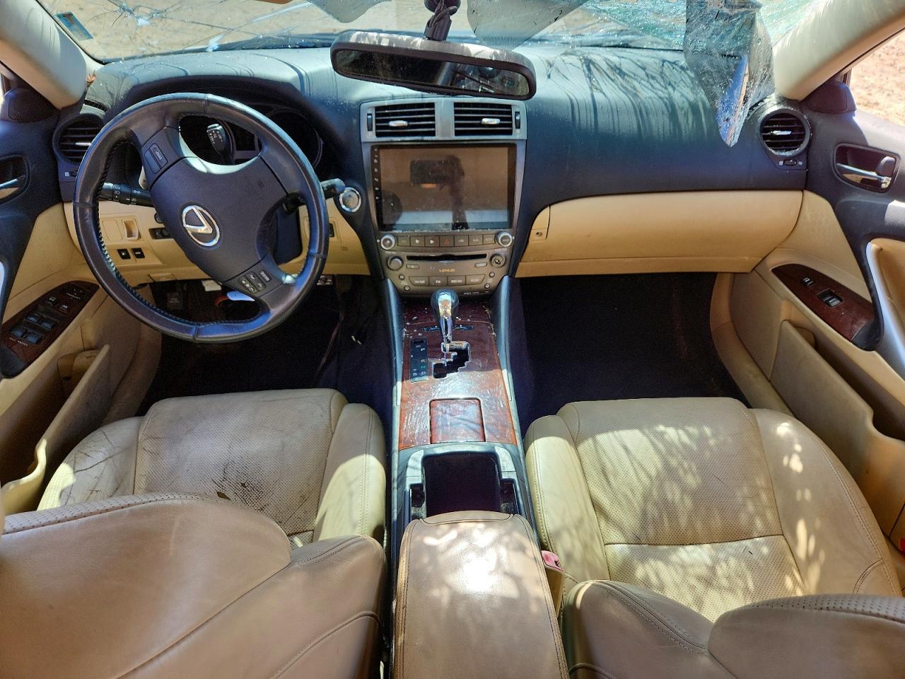 2008 Lexus Is 250 Blue vin: JTHCK262682024104