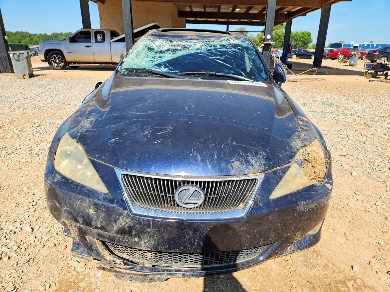 2008 Lexus Is 250 Blue vin: JTHCK262682024104