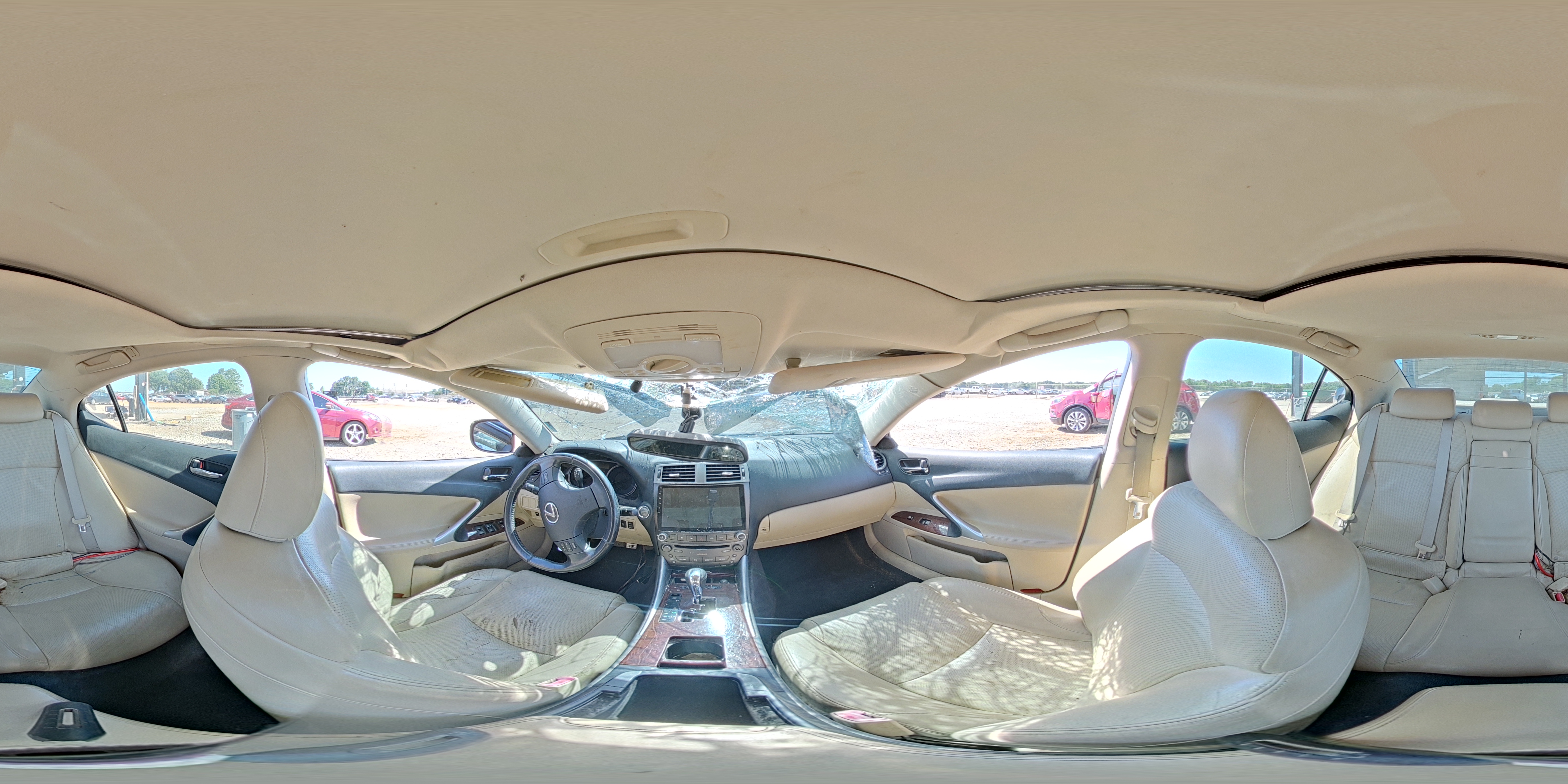 2008 Lexus Is 250 Blue vin: JTHCK262682024104