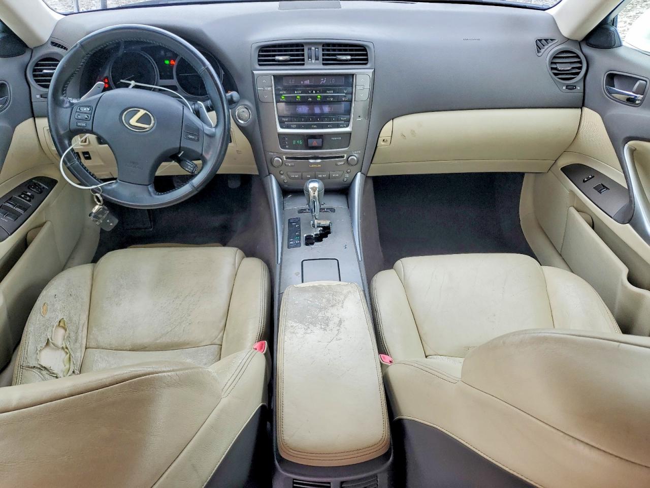 2009 Lexus Is 250 Silver vin: JTHCK262692027988
