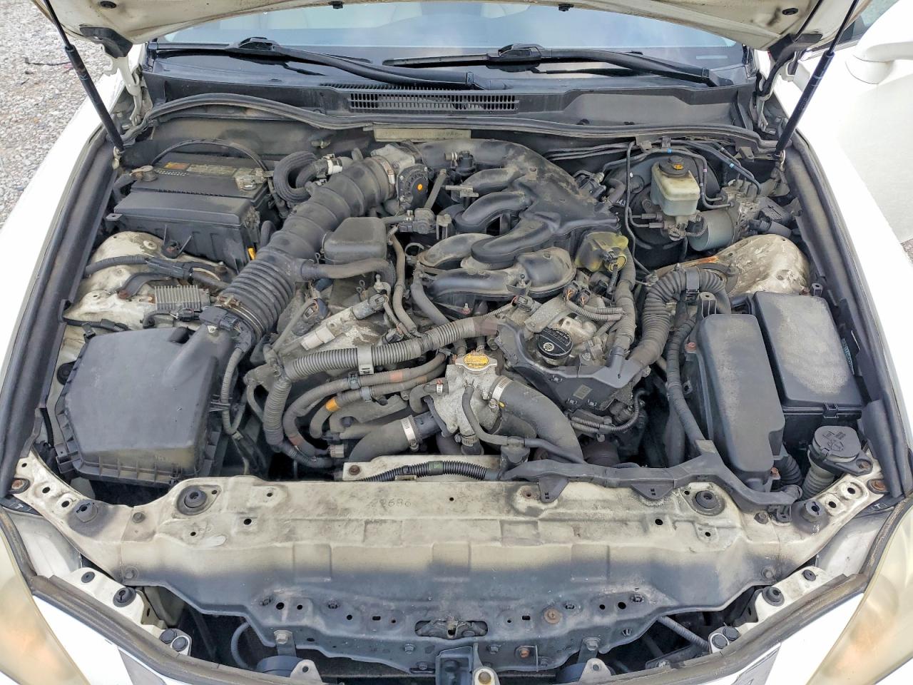 2009 Lexus Is 250 Silver vin: JTHCK262692027988