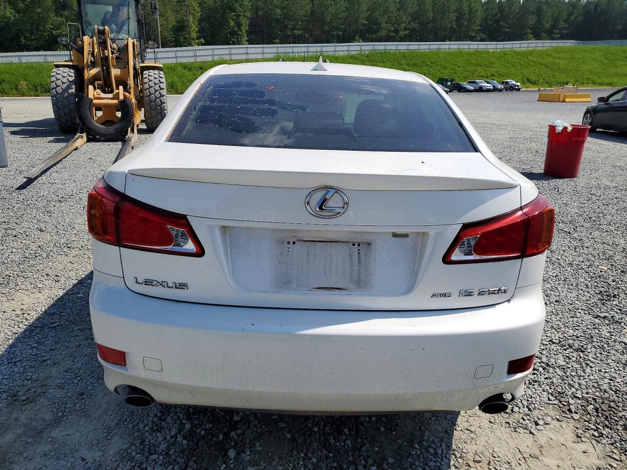 2009 Lexus Is 250 White vin: JTHCK262692031328