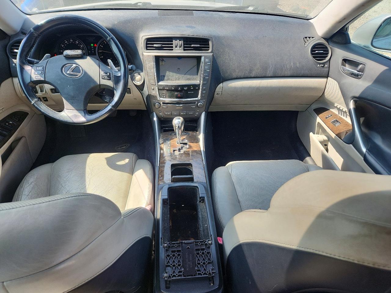 2009 Lexus Is 250 Silver vin: JTHCK262692031720