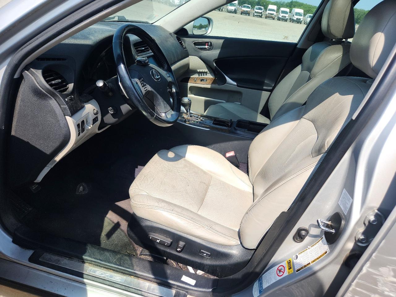 2009 Lexus Is 250 Silver vin: JTHCK262692031720
