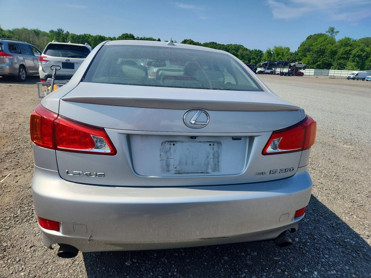 2009 Lexus Is 250 Silver vin: JTHCK262692031720