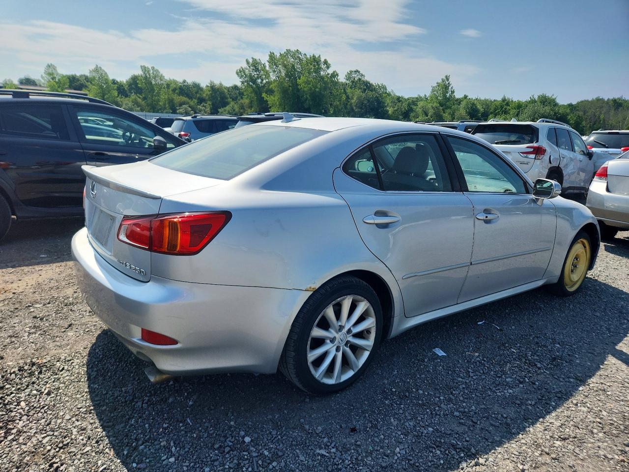 2009 Lexus Is 250 Silver vin: JTHCK262692031720
