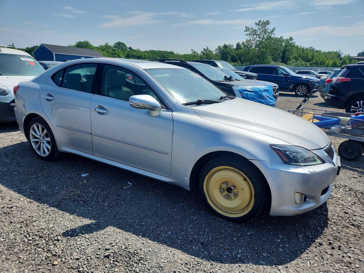 2009 Lexus Is 250 Silver vin: JTHCK262692031720