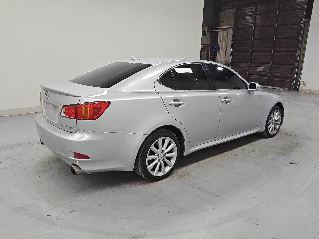 2009 Lexus Is 250 Silver vin: JTHCK262695031408 Damage: Right Rear Door, Dent(S) W/ Paint Dmg, 2 To 3 Inches