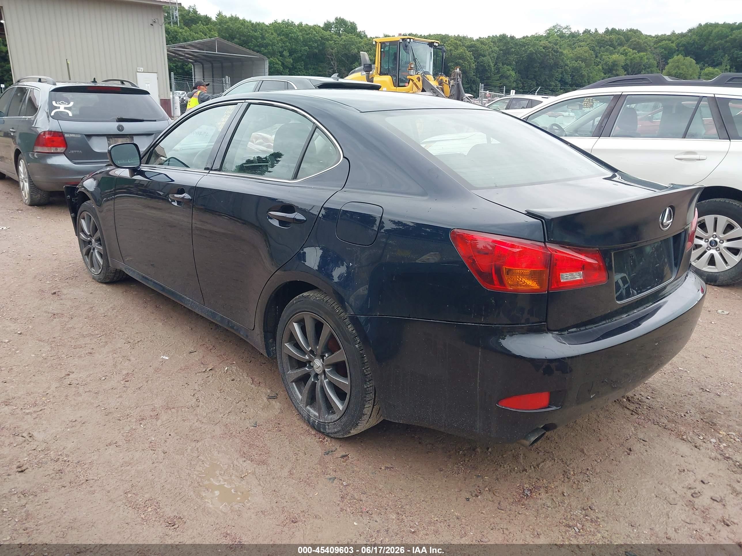 2006 Lexus Is 250   Dark Blue vin: JTHCK262762003307