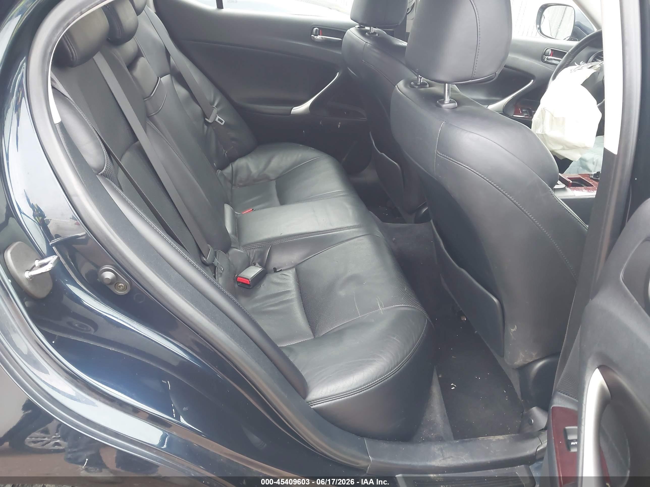2006 Lexus Is 250   Dark Blue vin: JTHCK262762003307